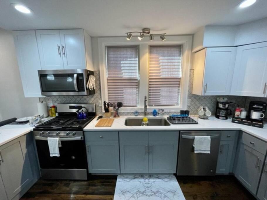 The Blue Golden Luxury Modern 3- Bedroom Apartment In ชิคาโก ภายนอก รูปภาพ